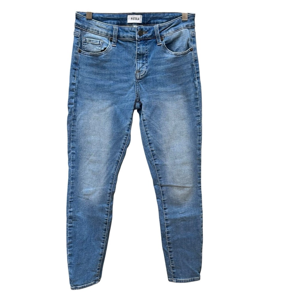 Pistola Revolve Women's High Rise Skinny Jeans Stretch Style P6731MTW-FSB‎ Sz 27